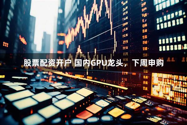 股票配资开户 国内GPU龙头，下周申购
